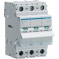 Modułowy rozłącznik izolacyjny 3P 63A 400VAC Hager SBN363