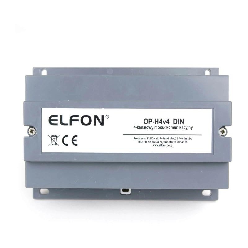 Moduł komunikacyjny ELFON OP-H4v4 DIN