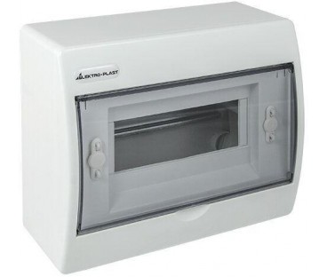 Rozdzielnica n/t RN-8 Fala (N+PE) IP40 200x234x95mm, biała | 7.2 Elektro-Plast Opatówek