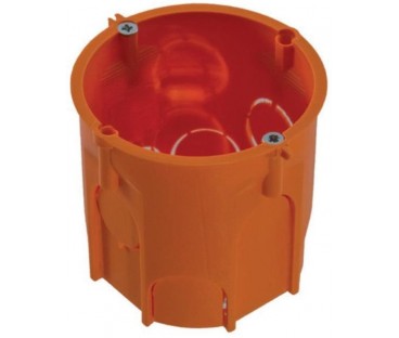 Puszka PK60 Lux głęboka z wkrętami pomarańczowa Pawbol A.0001LDP