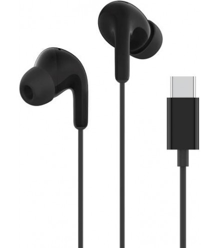 Słuchawki Xiaomi Type-C Earphones Czarne z Mikrofonem HD