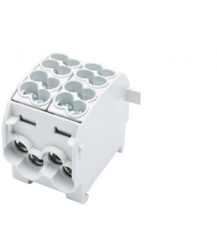 Blok rozdzielczy - odgałęźny SCB 25-2 Al/Cu 80120 SIMBLOCK szary 81505002