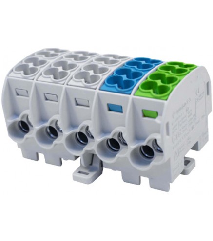 Blok rozdzielczy - odgałęźny Al/Cu 80150 SIMBLOCK sza/nie/zie SCB 25-5X 81500020