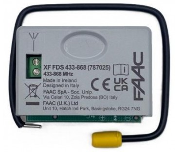 Zestaw Alfa FDS - FAAC 414 do 8m bram dwuskrzydłowych