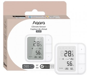 Aqara Climate Sensor W100 | Czujnik klimatu | Thread/Zigbee