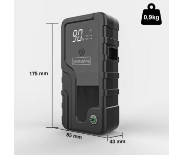 Booster Jump Starter 6400 mAh Powerbank Samochodowy Zenwire CY16