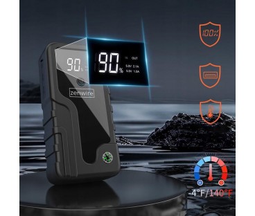Booster Jump Starter 6400 mAh Powerbank Samochodowy Zenwire CY16