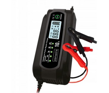 Prostownik Ładowarka Akumulatorów Samochodowy z Funkcją Naprawy 12V 24V 10A Zenwire JMD-10