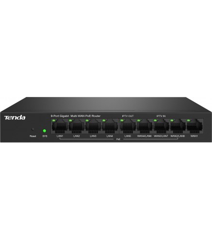 ROUTER TENDA POE G0-8G-PoE Wydajność i Stabilność | Alarmista.pl