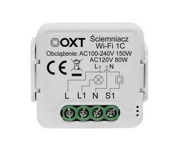 Moduł OXT mini ściemniacz 1 obwód WiFi TUYA