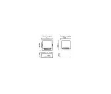 Moduł OXT mini ściemniacz 1 obwód WiFi TUYA