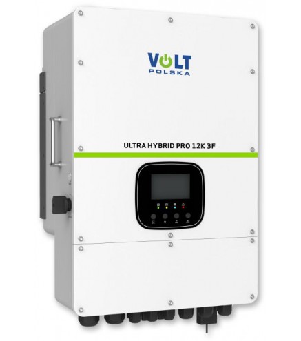 Inwerter solarny hybrydowy Volt Polska Ultra Hybrid Pro 12000W 12K 3F 48/230V-400V 2x MPPT (200-650V) Wi-Fi