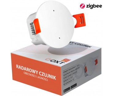 OXT Czujnik radar obecności jasności 230V ZigBee TUYA