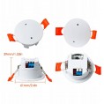 OXT Czujnik radar obecności jasności 230V ZigBee TUYA
