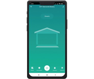 Moduł OXT z sensorem do silnika bramy garażu ZigBee TUYA