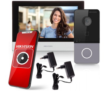 Zestaw wideodomofonowy Hikvision DS-KIS603-P(C)