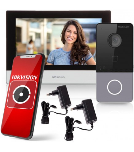 Zestaw wideodomofonowy Hikvision DS-KIS603-P(C)