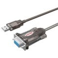Kabel USB Unitek szeregowy USB-A do RS232 (DB9F) Kabel USB Unitek szeregowy USB-A do RS232 (DB9F)