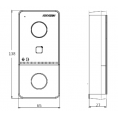 Zestaw wideodomofonowy Hikvision DS-KIS603-P(C)