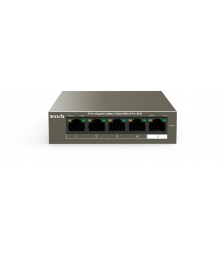 SWITCH POE TENDA TEG1105P-4-63W