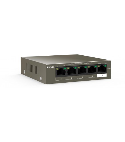 SWITCH POE TENDA TEG1105P-4-63W