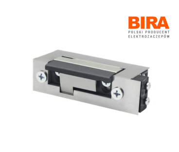 Elektrozaczep BIRA symetryczny ES1-001-KZ 12V AC/DC z kontrolą zamknięcia