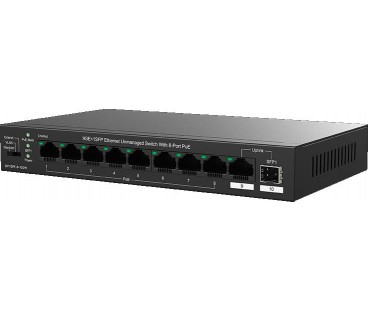 SWITCH POE TENDA TEG1110PF-8-120W