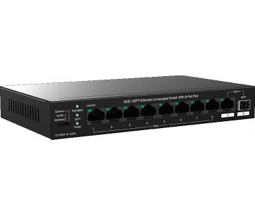 SWITCH POE TENDA TEG1110PF-8-120W Niezarządzalny | Alarmista.pl