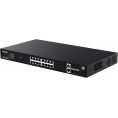 SWITCH POE TENDA TEG2220P-16-250W