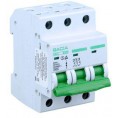 Wyłącznik nadmiarowoprądowy,6kA,B,3-pola,16A GACIA SB6L B 3P 16A