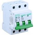 Wyłącznik nadmiarowoprądowy,6kA,B,3-pola,20A GACIA SB6L B 3P 20A