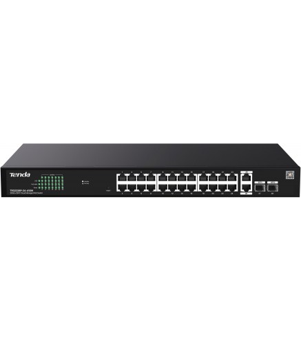 SWITCH POE TENDA TEG2228P-24-410W Niezarządzalny | Alarmista.pl