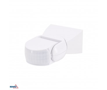 Czujnik ruchu PIR 1200W 180* IP65 biały
