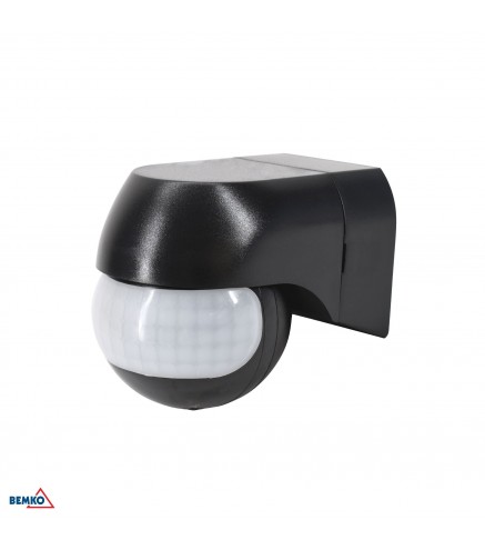 Czujnik ruchu PIR 800W 180* czarny