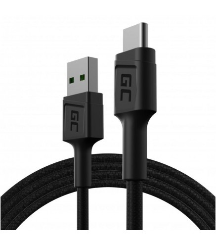 KABEL USB-A / USB-C Green Cell POWERSTREAM 120cm ULTRA CHARGE QUICK CHARGE 3.0 KABGC22