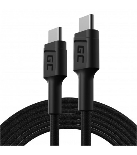 KABEL USB-C / USB-C Green Cell POWERSTREAM 200cm PD 60W ULTRA CHARGE QUICK CHARGE 3.0 KABGC29