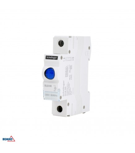 Lampka sygnalizacyjna LED SL8 niebieska SCHELINGER