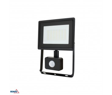 Naświetlacz LED SMD KASTEL 30W 4000K 2520LM IP65 czarny cz. pir