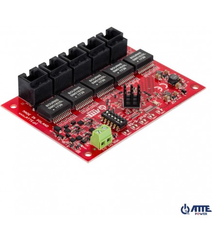 SWITCH 5-PORTOWY POE ATTE xPoE-5-50-OF