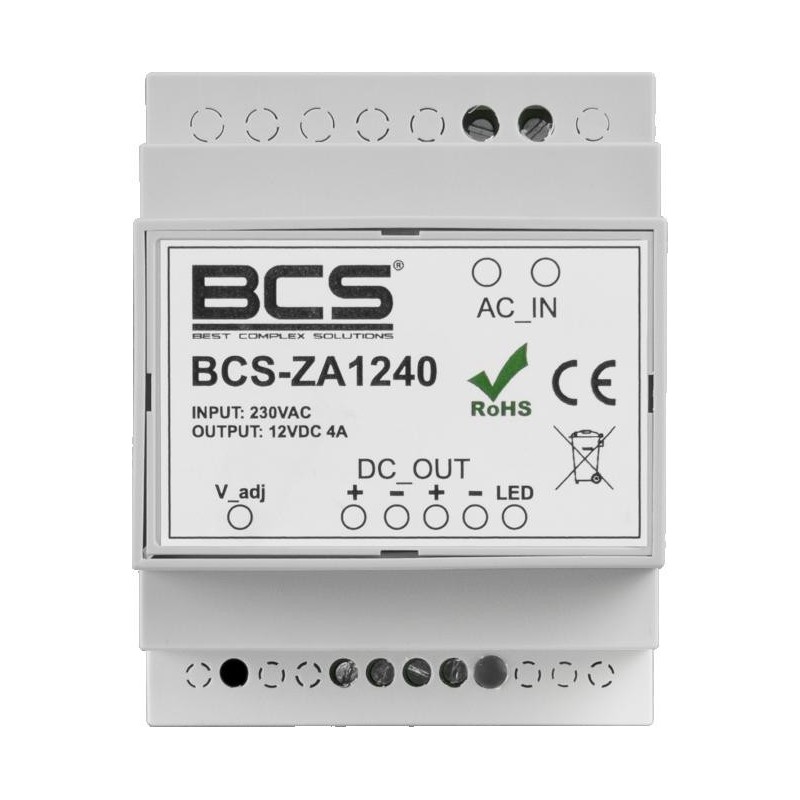 Zasilacz impulsowy BCS POWER BCS-ZA1240