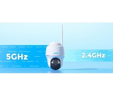 Kamera IP Reolink Argus Series B430 akumulatorowa 5MP WiFi USB-C biała