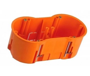 Puszka końcowa 60 podwójna do płyt gipsowych głęboka PAWBOL A.0010PG