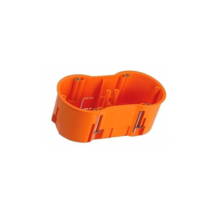Puszka końcowa 60 podwójna do płyt gipsowych głęboka PAWBOL A.0010PG