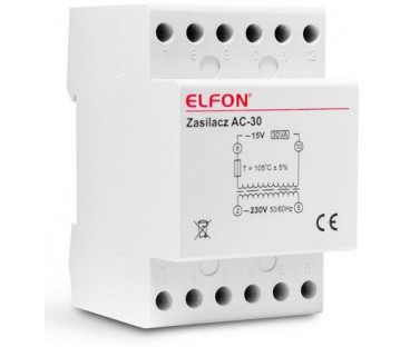 ZASILACZ AC-30 15V 2A ELFON OPTIMA