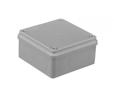 Puszka hermetyczna 100 x 100 x 50 bez dławików IP65 bezhalogenowa, szara PAWBOL S-BOX 116