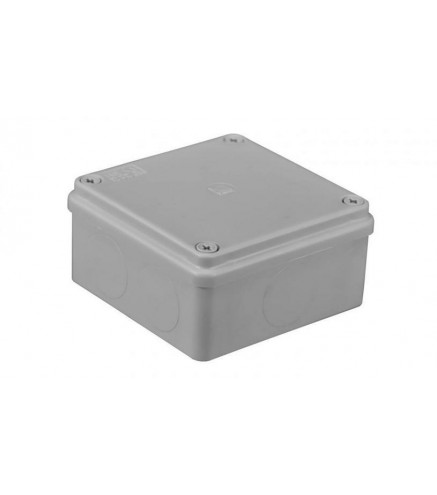Puszka hermetyczna 100 x 100 x 50 bez dławików IP65 bezhalogenowa, szara PAWBOL S-BOX 116