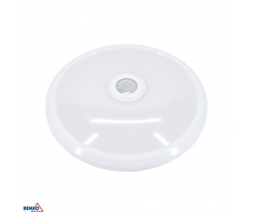 Plafoniera LED DORIA  12W 4000K 1000LM IP20 cz. pir