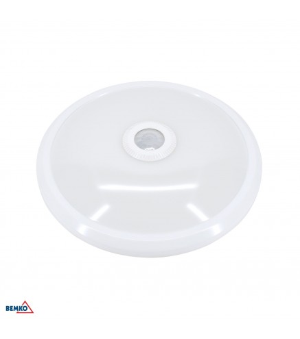 Plafoniera LED DORIA  12W 4000K 1000LM IP20 cz. pir
