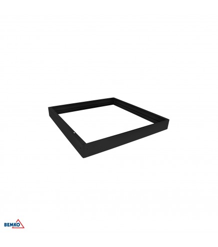 Ramka montażowa do panelu LED 60x60 czarna ECO