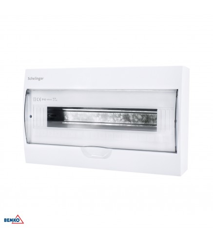 Rozdzielnica natynkowa IP40 ZACISKI 18N+18PE 1x18P